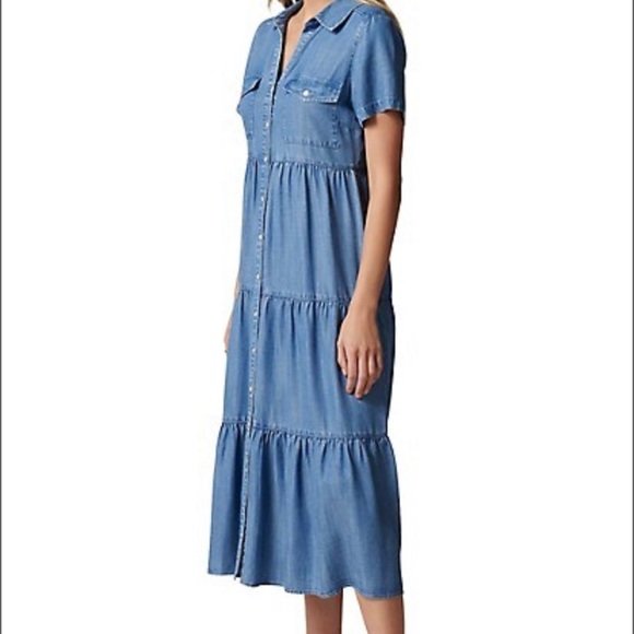 Ever New Donna Denim Shirt Dress - Picture 3 of 9
